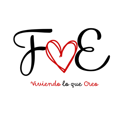 Logotipo de la marca:F♥E, Viviendo lo que Creo